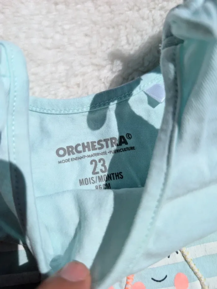 Tee-shirt 24mois orchestra - photo numéro 3