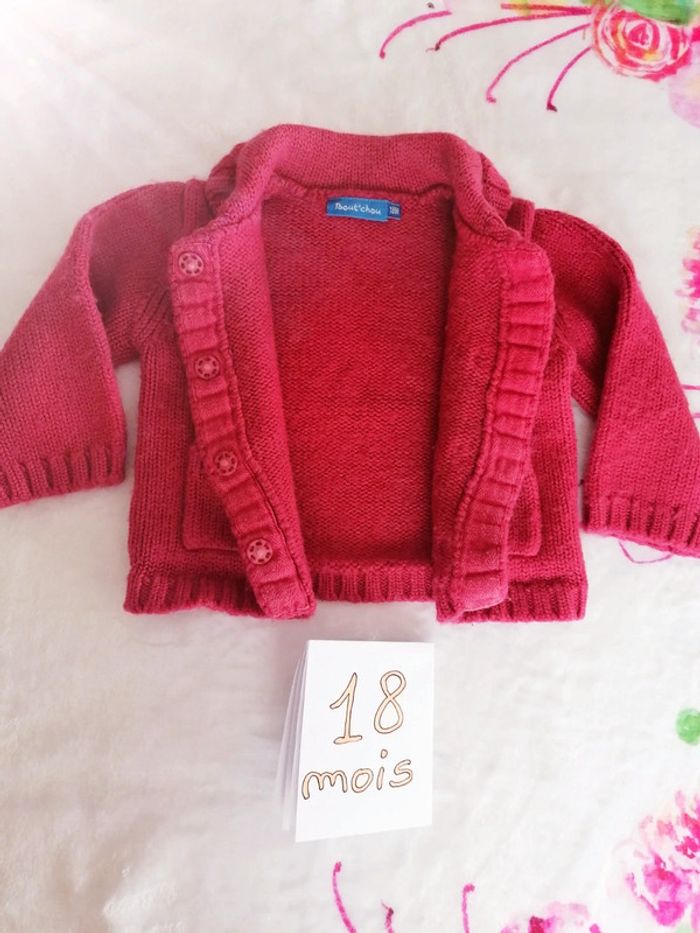 Joli Gilet à bouton pression 18 mois - photo numéro 2