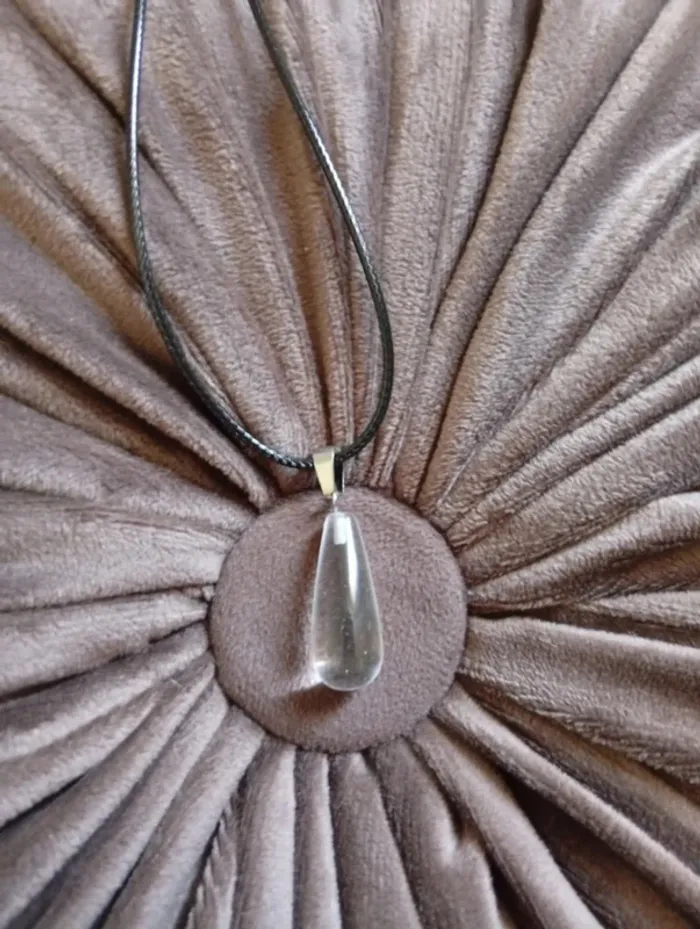 Collier crystal en pierres naturelles Lithothérapie bohème hippie