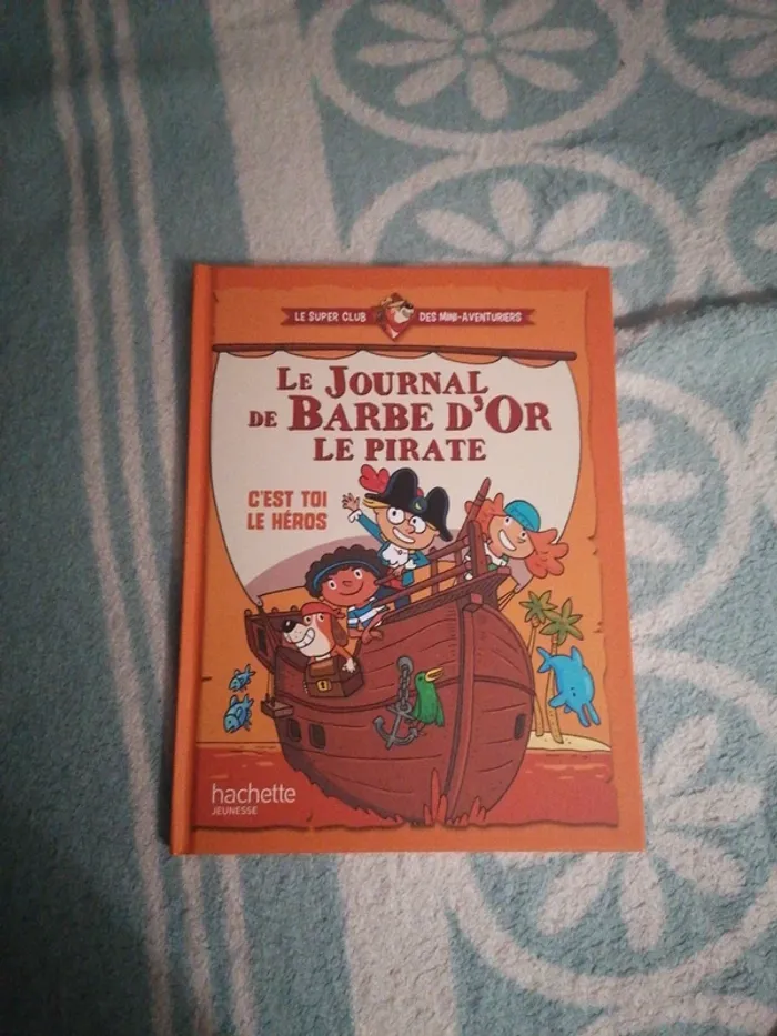 Livre neuf Le journal de Barbe d'or le pirate Hachette jeunesse