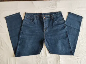 Jean Homme Taille 50/52 L XL NEUF Coupe Confortable Denim Pantalon Homme