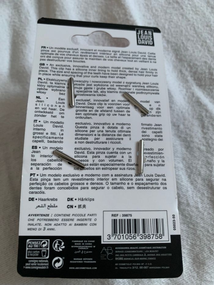 Pince à cheveux - photo numéro 4