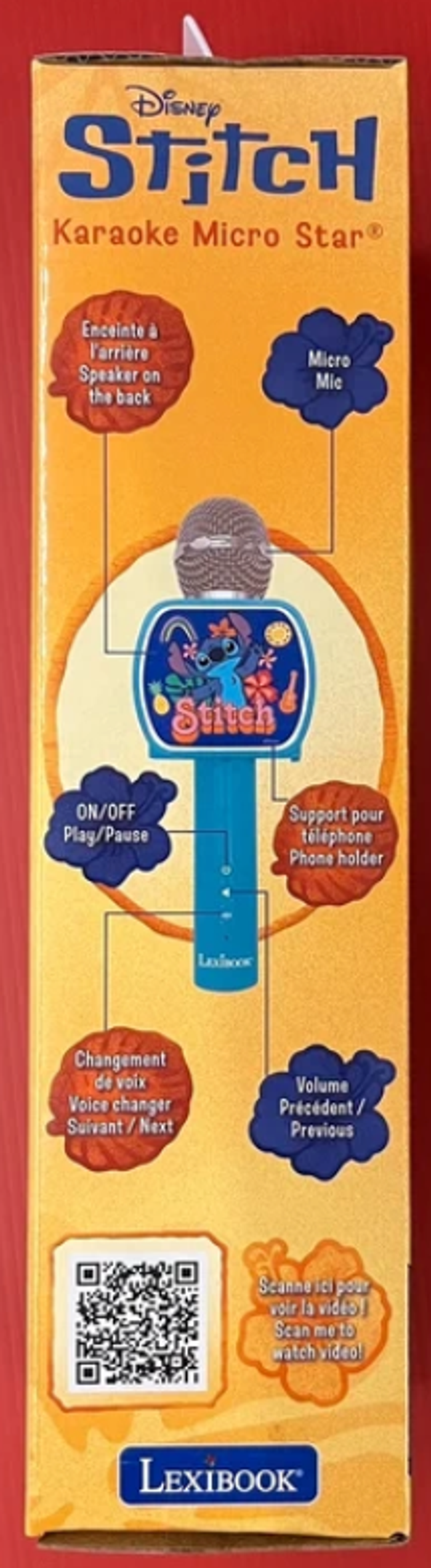 Micro sans fil Stitch neuf jamais ouvert - karaoké -lexibook - Disney - photo numéro 2