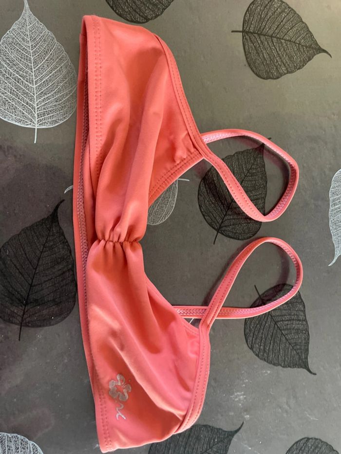 Maillot de bain Orchestra 10ans saumon/abricot - photo numéro 4