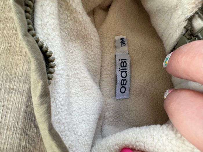- Manteau Obaibi  - 3 mois  - Très bon état - photo numéro 2