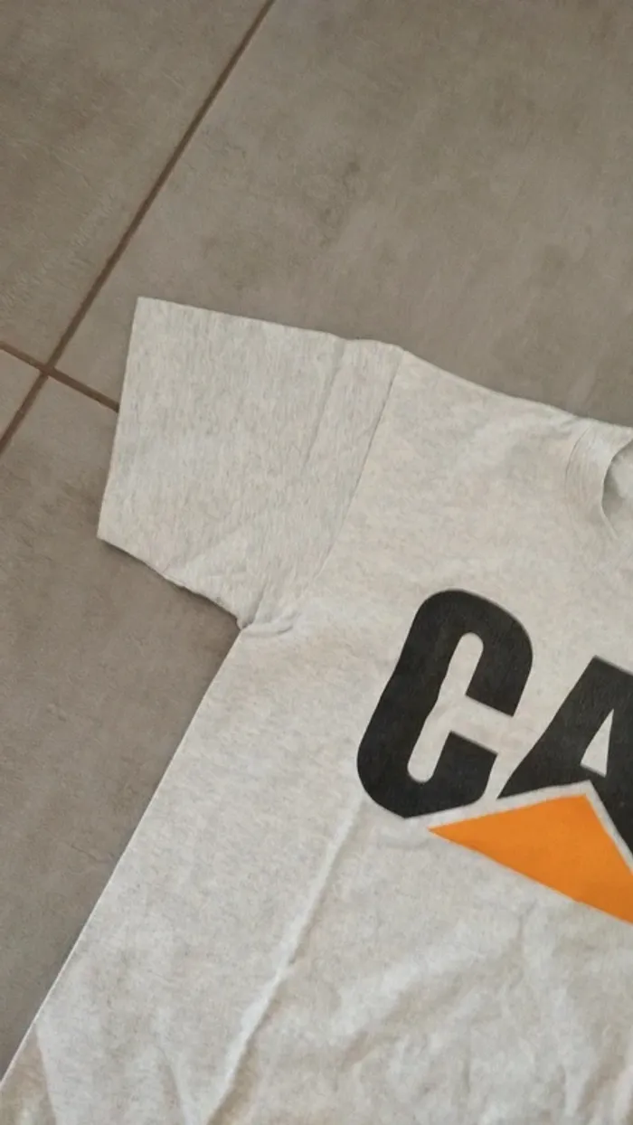 Tee-shirt épais cat homme taille 38/40 - photo numéro 5