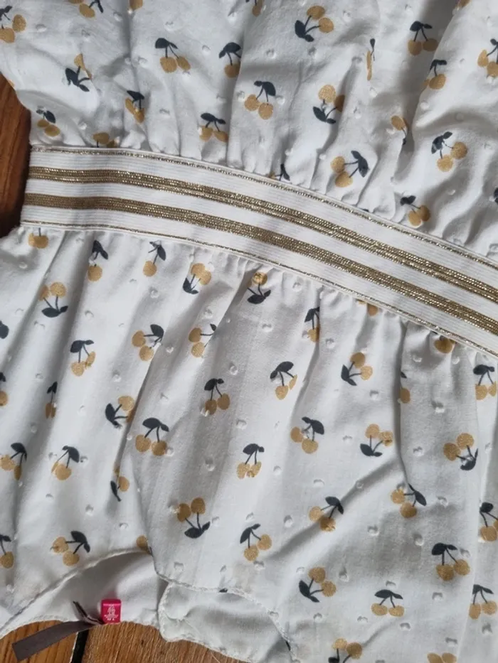 Robe été manches courtes 18 mois 81cm - photo numéro 2