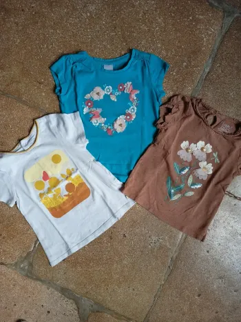 Lot t-shirts été