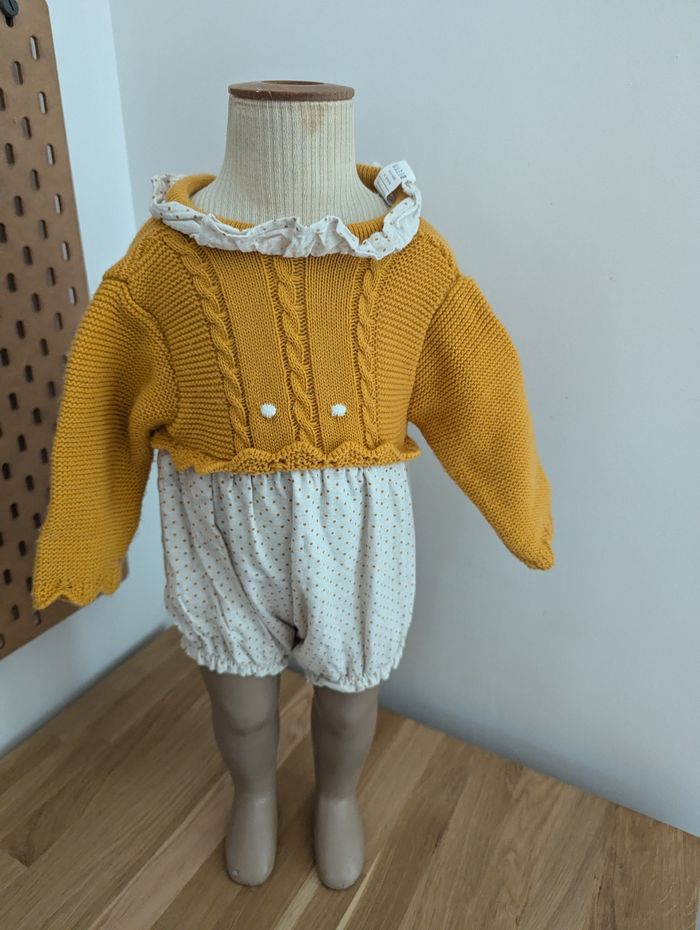 Combinaison short 6 mois