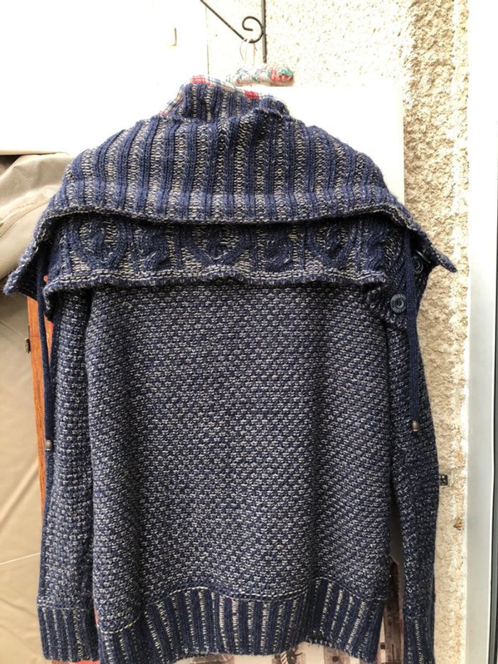 Gilet long en laine garçon taille S - photo numéro 3