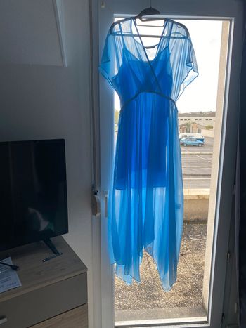 Robe bleu clair