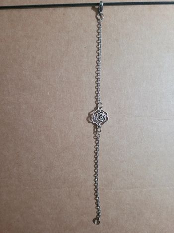 Bracelet en acier inoxydable argenté