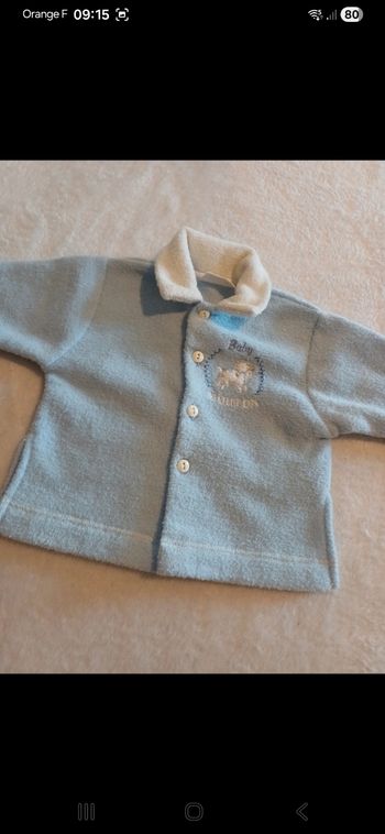 Veste bébé taille 6 mois