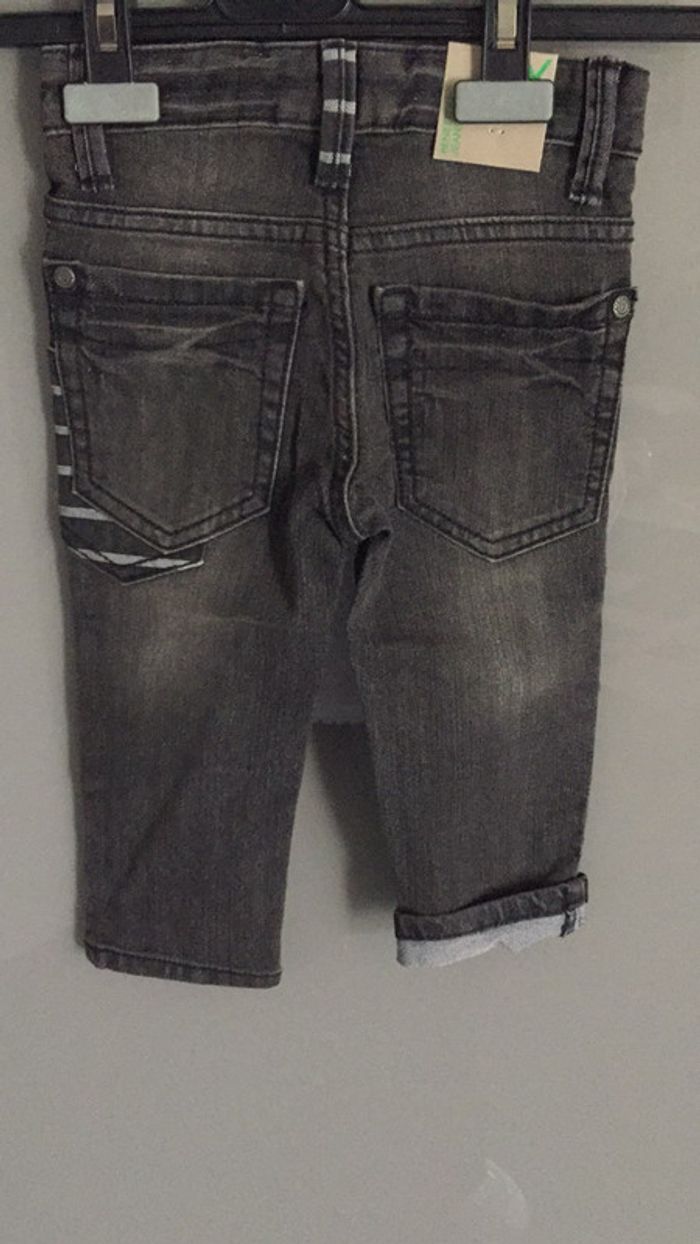 Benetton Neuf Avec Etiquette pantalon noir 1-2 Ans (82cm) - photo numéro 4