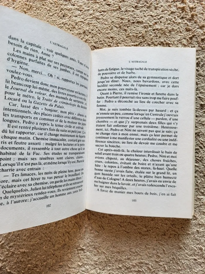 Livre relié "L'Astragale" d'Albertine Sarrazin - Rare, 1976 - photo numéro 8