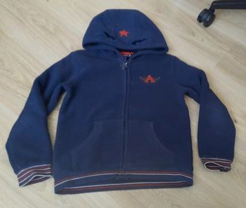 sweat aviateur molleton