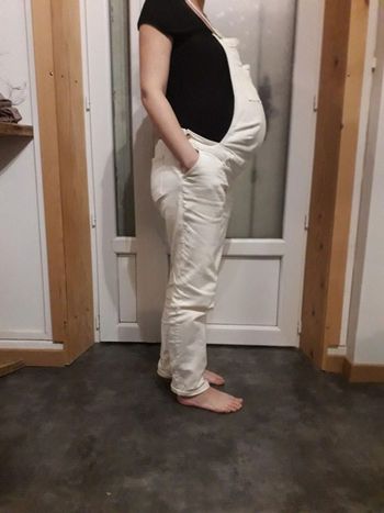 Salopette grossesse maternité jeans