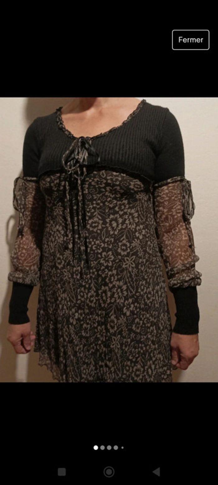 Blouse manches longues, taille L