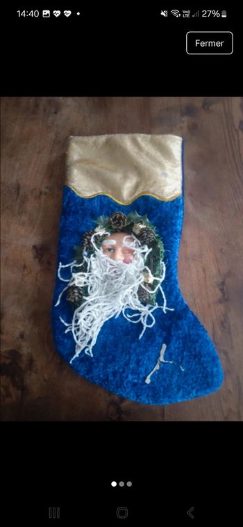 Chaussette de noel