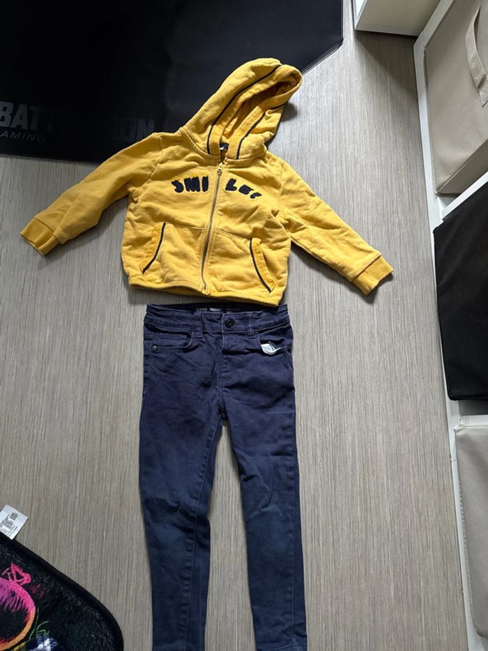 Ensemble Sweat capuche et jeans skinny