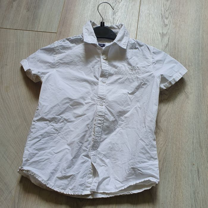 Chemise garçon 6 ans blanche Kiabi - photo numéro 3