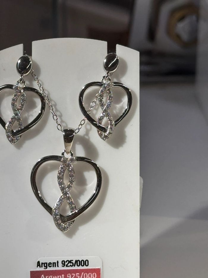 Collier argent