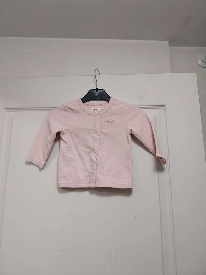 Gilet bébé fille gemo 12 mois