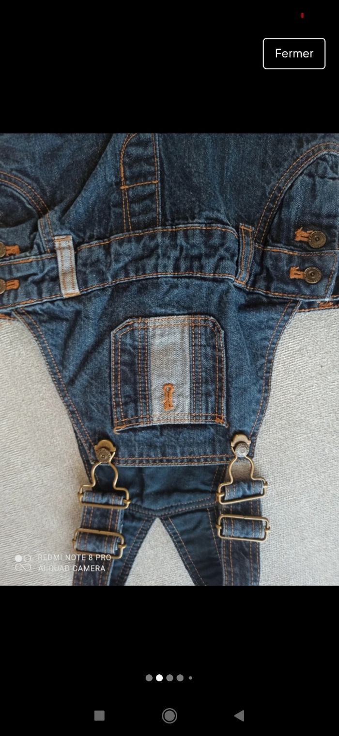 Salopette en jean - photo numéro 2