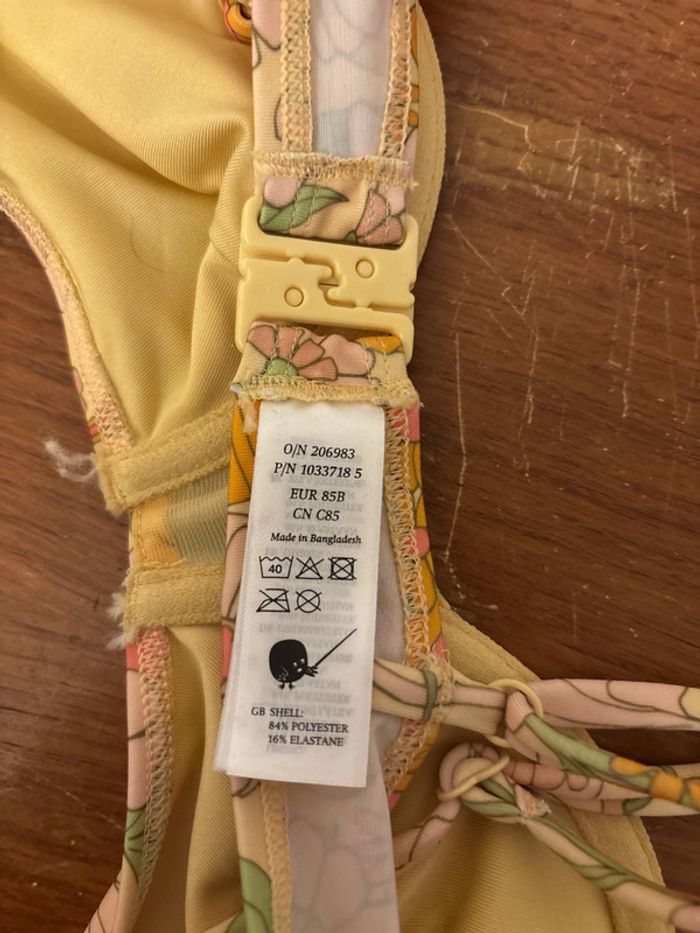 Haut de maillot de bain fleurs multicolores Monki - photo numéro 5