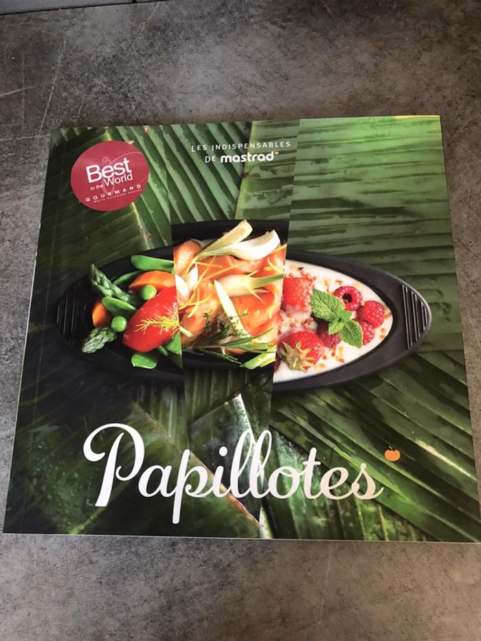 Livre recettes papillotes