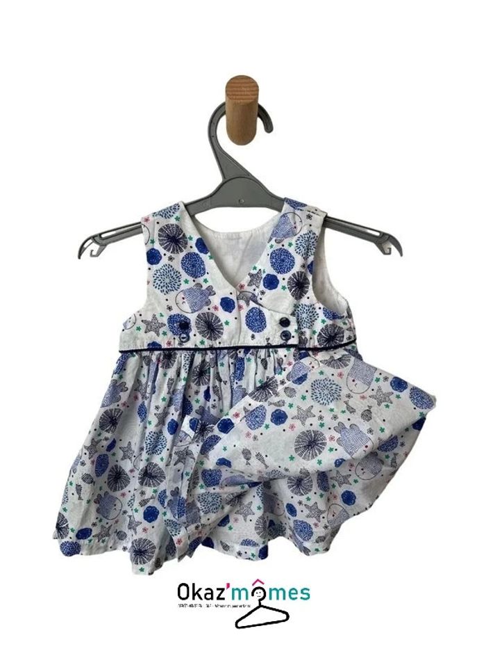 Robe d’été à motifs marins - DPAM 6 mois (68cm) - photo numéro 4