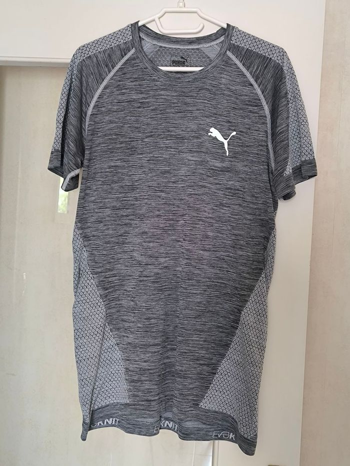 PUMA T-shirt de sport homme Active evoKNIT dryCELL