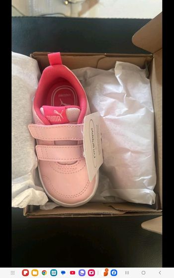 Basket Puma pour enfants - filles  tailles disponibles : 19,20,21,22