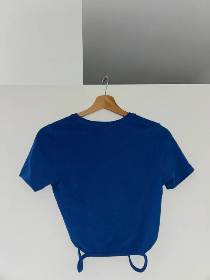 T-shirt bleu kiabi - photo numéro 3