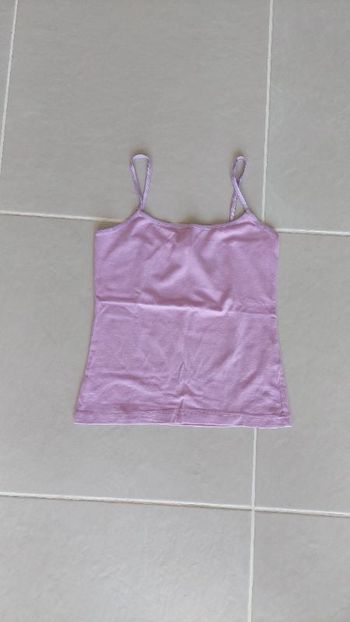 Débardeur à bretelles mauve, taille S / 36