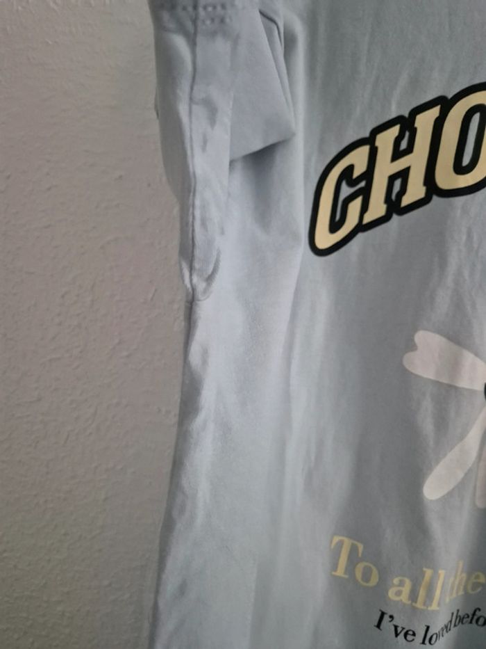 T-shirt bleu H&M - photo numéro 3