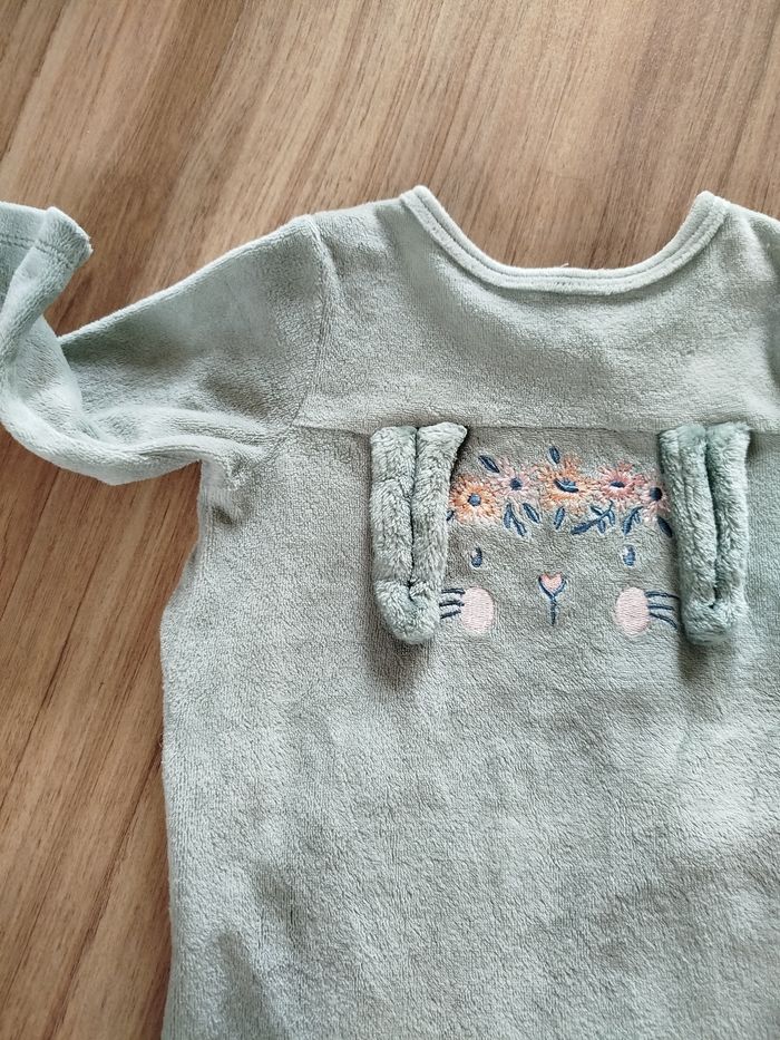 Lot nuit bébé 9 mois avec 2 pyjamas + 2 bodies bébé (Gémo) - photo numéro 6