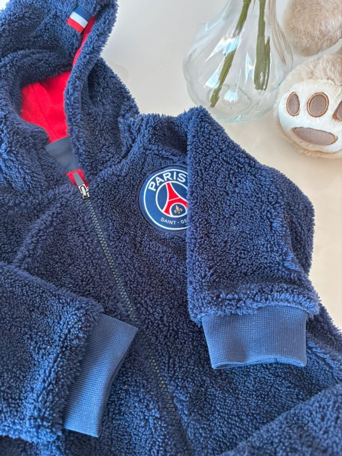 Combinaison pilote PSG 3 mois - photo numéro 2