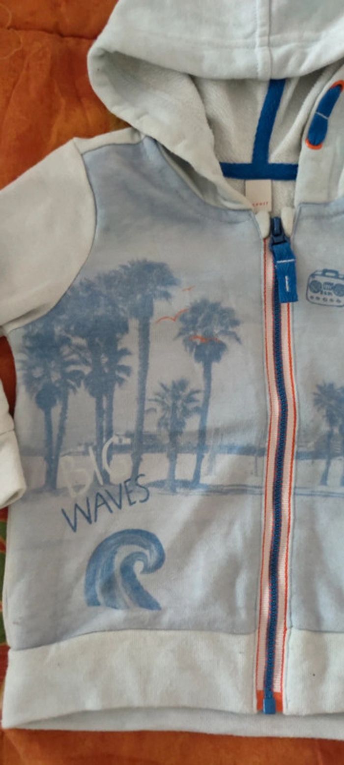 Gilet zip 12 Mois - photo numéro 2