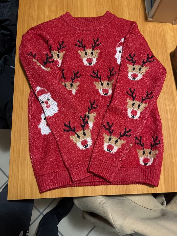 Pull de Noël fille – 10 ans – Kiabi - photo numéro 2