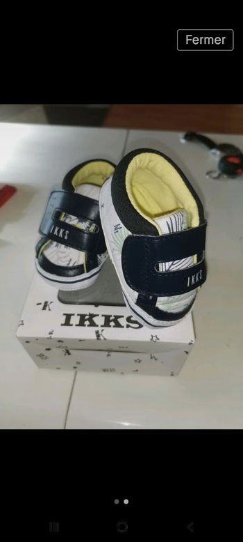 Chaussons IKKS garçon taille 18