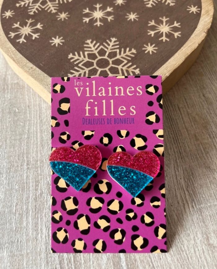 Boucles d oreilles neuves les vilaines filles