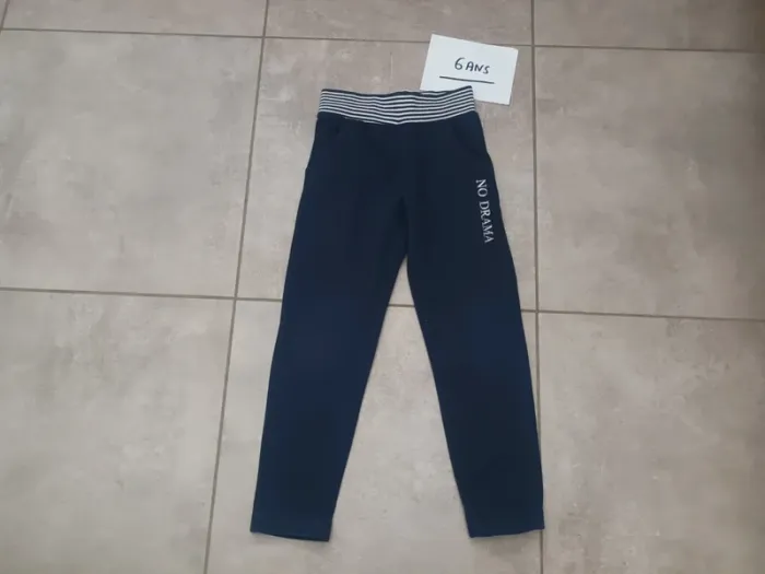 Pantalon de jogging bleu marine 6 ans U Essentiel