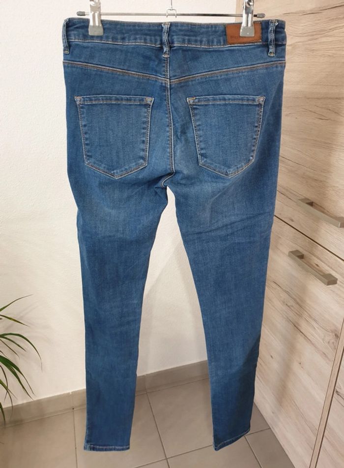 Jean skinny bleu bizzbee - photo numéro 4