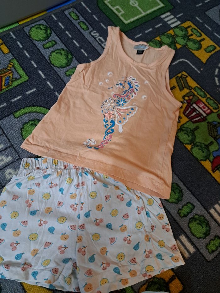 Lot de 2 pyjama d'été 5-6 ans