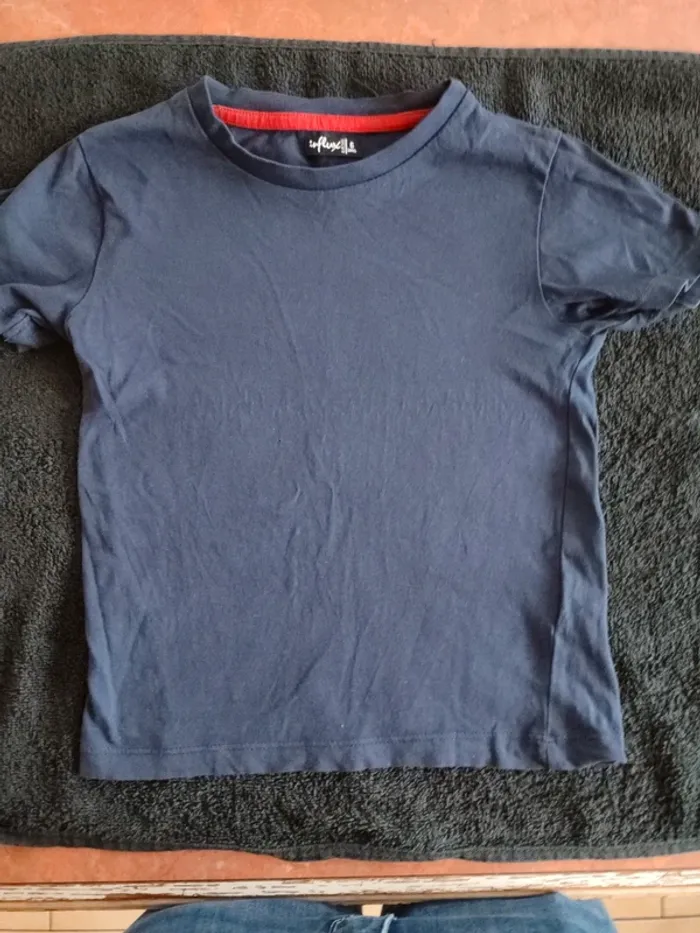 Tee shirt garçon manches courtes