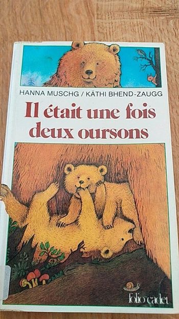 Livre " Il était une fois deux oursons"