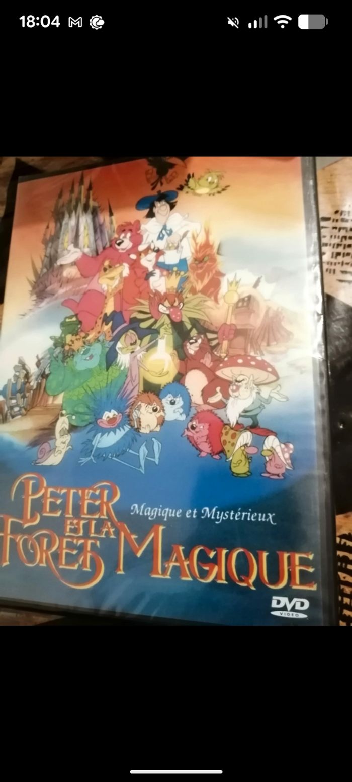 DVD Piter et la forêt magique.
