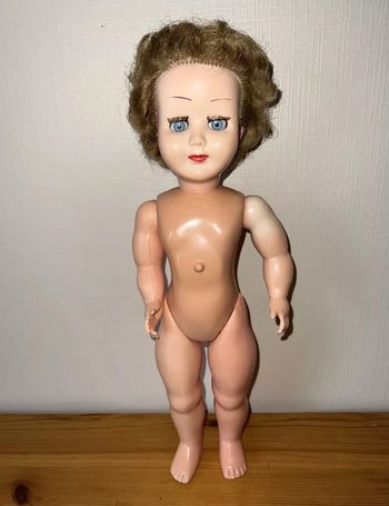 Ancienne poupée française en celluloid style petitcollin