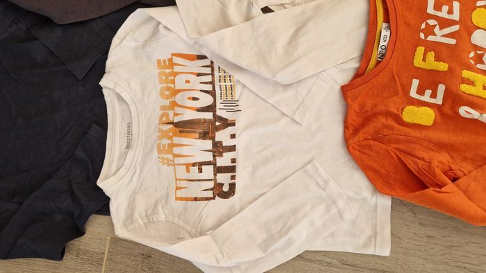 Lot de 5 tee shirts manches longues, taille 6 ans - photo numéro 4